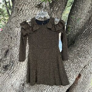 Stylish art class Cold Shoulder Dress